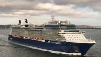 El crucero mas grande de la temporada ya está en Puerto Madryn El crucero mas grande de la temporada ya está en Puerto Madryn