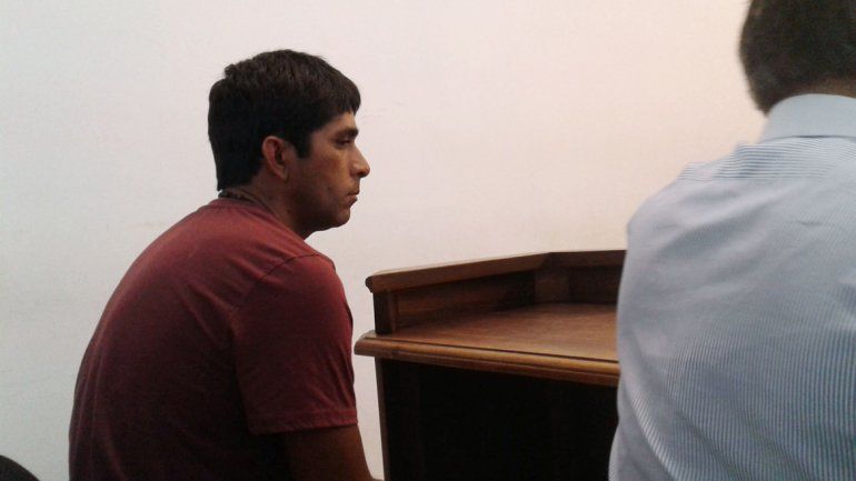 Raúl Molina durante la audiencia de ayer