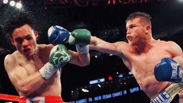 Canelo Alvarez venció a Julio César Chávez Jr. por decisión unánime en Las Vegas