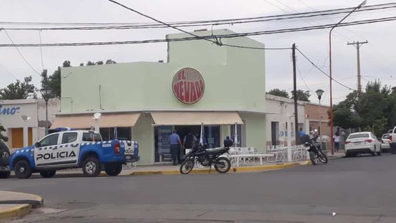 Robó en una heladería