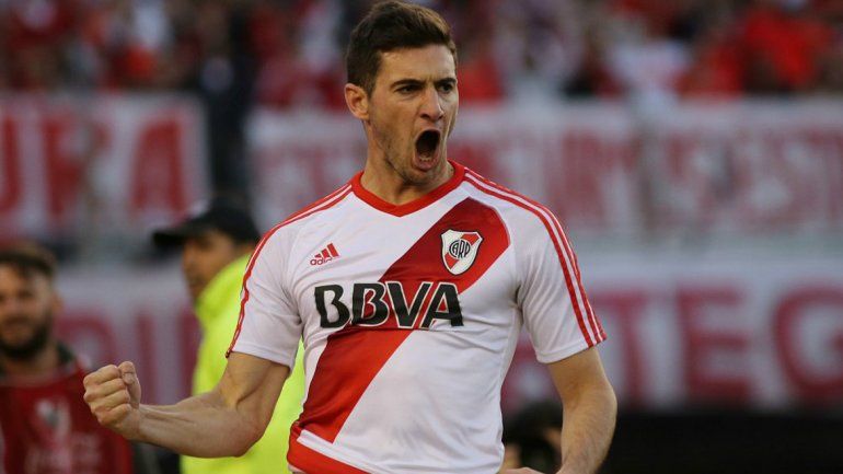 El goleador Lucas Alario quiere seguir de racha en el Millonario.