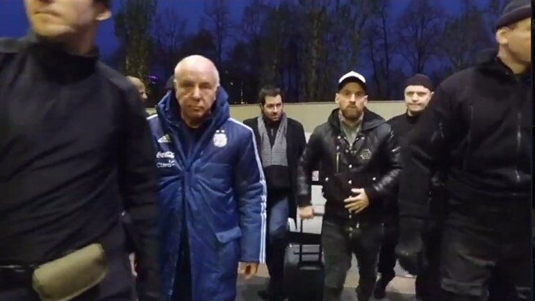 Messi llegó custodiado a Rusia tras las amenazas del ISIS