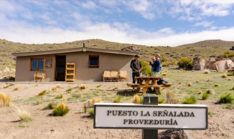 La proveduría del camping La Señalada. La proveduría del camping La Señalada.