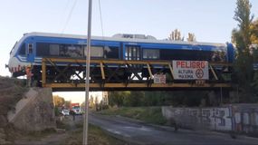 Tras varias de suspensión, el lunes por la tarde se reactivó el Tren del Valle.