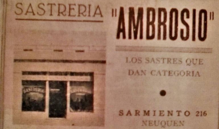 Propaganda del diario La Cordillera, año 1941.