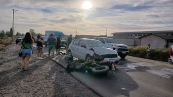 El siniestro ocurrió este viernes en Plottier. El siniestro ocurrió este viernes en Plottier.