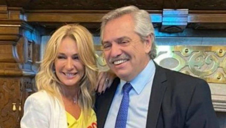 Si te paran, decí que vas de parte mía: Alberto le escribió a Yanina Latorre