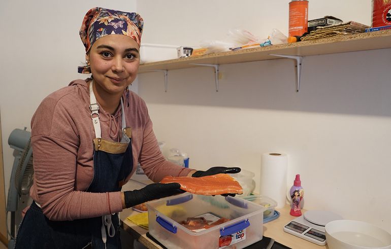 Candela es de Piedra del Águila y le gusta la pesca desde chica. Candela es de Piedra del Águila y le gusta la pesca desde chica.
