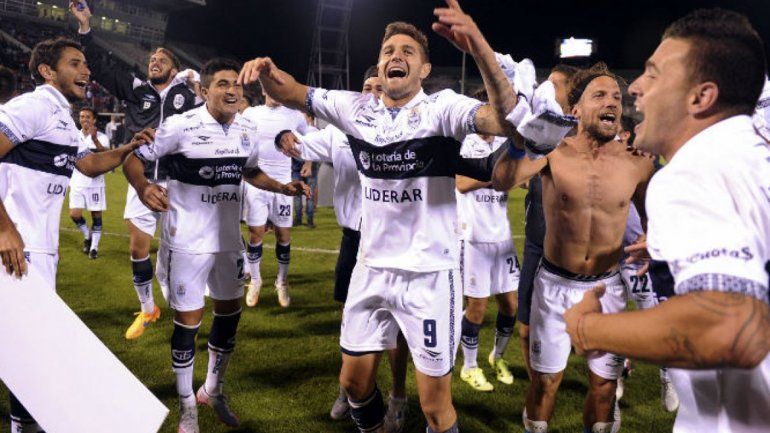 Driussi fue la figura contra Unión en los cuartos de final. Gimnasia viene volteando a equipos grandes.
