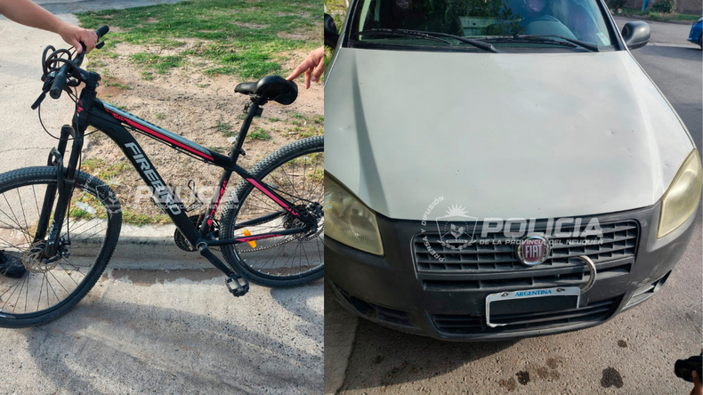 Gran susto en el oeste neuquino por la caída de un ciclista en un choque con una camioneta | LM Neuquen Gran susto en el oeste neuquino por la caída de un ciclista en un choque con una camioneta