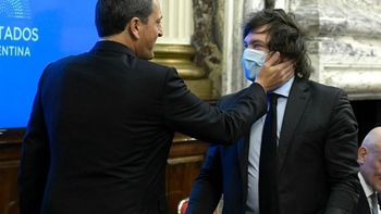 Javier Milei. Sergio Massa.