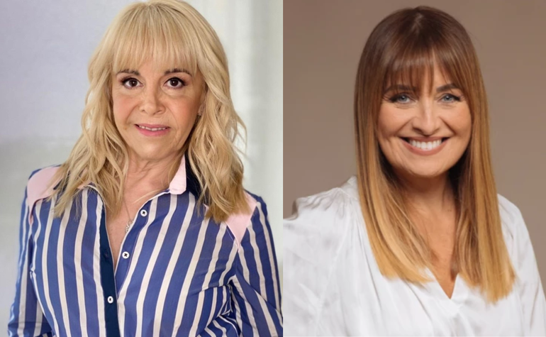 Claudia Villafañe y Gabriela Arias Uriburu mantienen una entrañable relación de amistad.