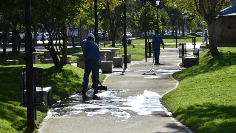 Reinauguraron un nuevo sector del Parque Central