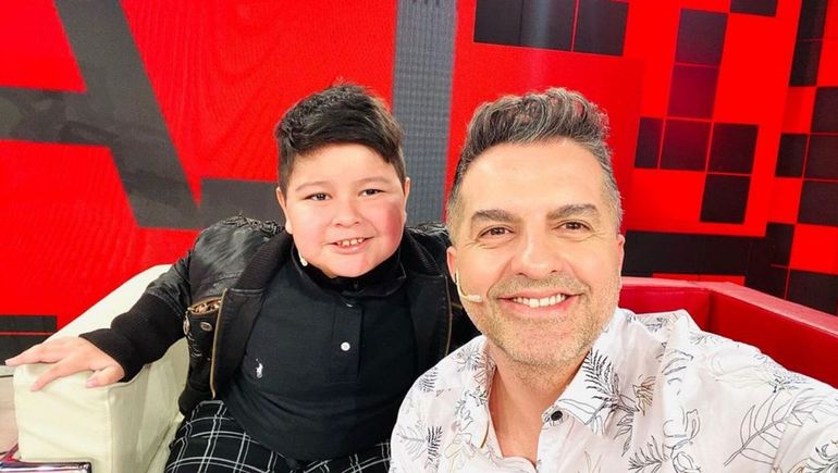 Dieguito Maradona estuvo en vivo en Los ángeles de la mañana