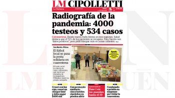 mira la edicion impresa de lm cipolletti