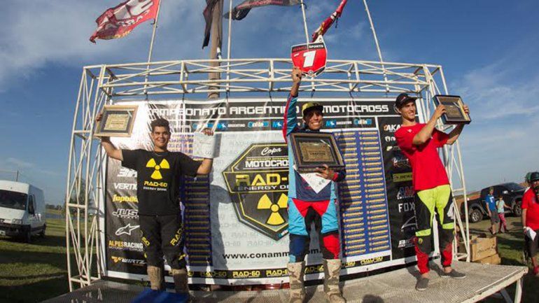 Garrido fue el más regular de la temporada argentina de motocross.&nbsp;