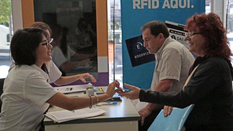 Durante estos días se hizo el recambio de tarjetas.