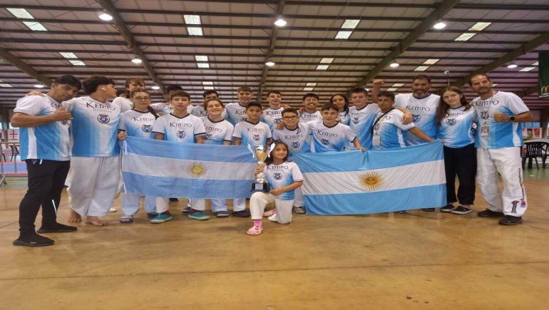 La selección de Kenpo se volvió con el 4° lugar del mundial
