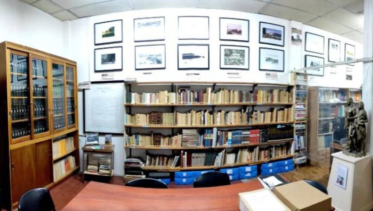 La sala de lectura. Fotografía: Archivo Histórico Municipal.