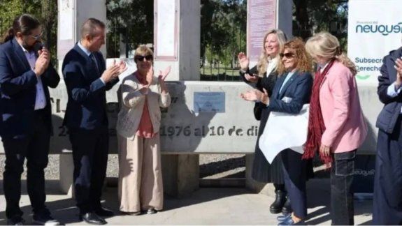 Emotivo acto en Neuquèn por el Día Nacional de la Memoria por la Verdad y la Justicia.
