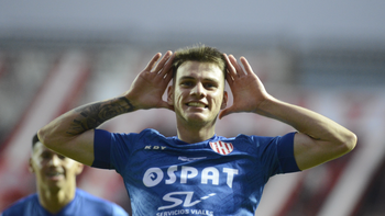 union, de la mano de machuca, goleo a independiente union, de la mano de machuca, goleo a independiente