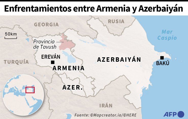 Armenia y Azerbaiyán un conflicto que escala tensiones