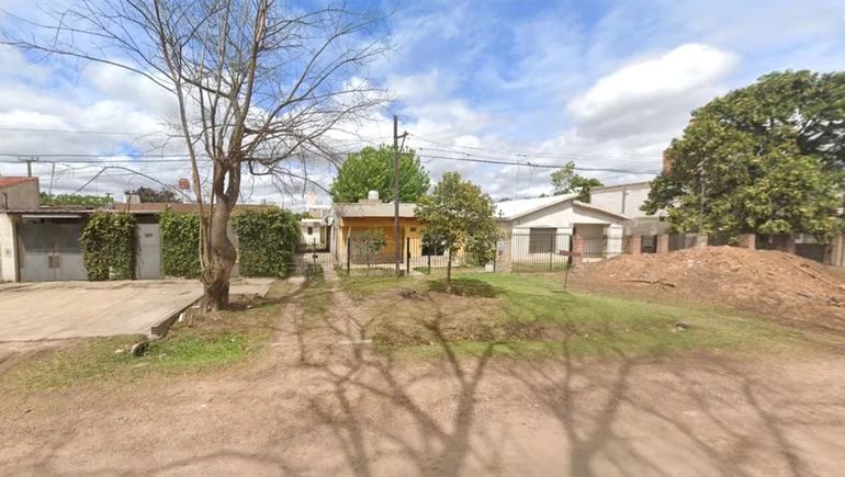 La vivienda donde fueron hallados los cuerpos del triple crimen.