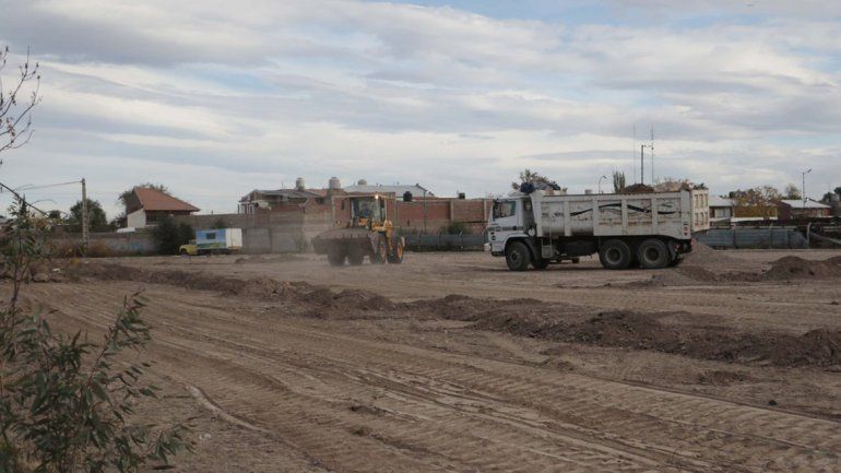 Los trabajos se intensificaron en el predio de 6 mil metros cuadrados.&nbsp;