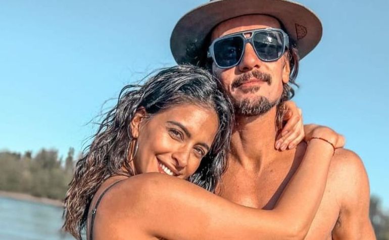 Celeste y Christian se tomaron un descanso de los preparativos de la boda y se fueron juntos a Brasil.