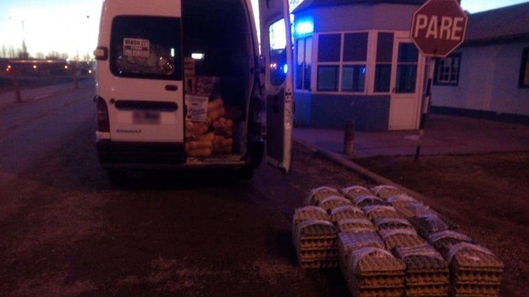 Secuestraron 300 docenas de huevos del mercado concentrador