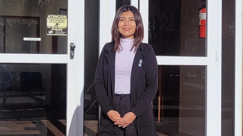 Nadia Loana Oña Ventura, se convirtió en una de las intendentas más jóvenes de Neuquén. 