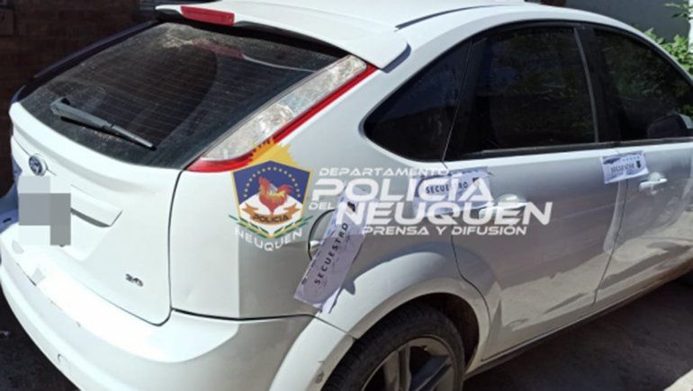 Recuperaron en Plottier un auto robado en Huincul