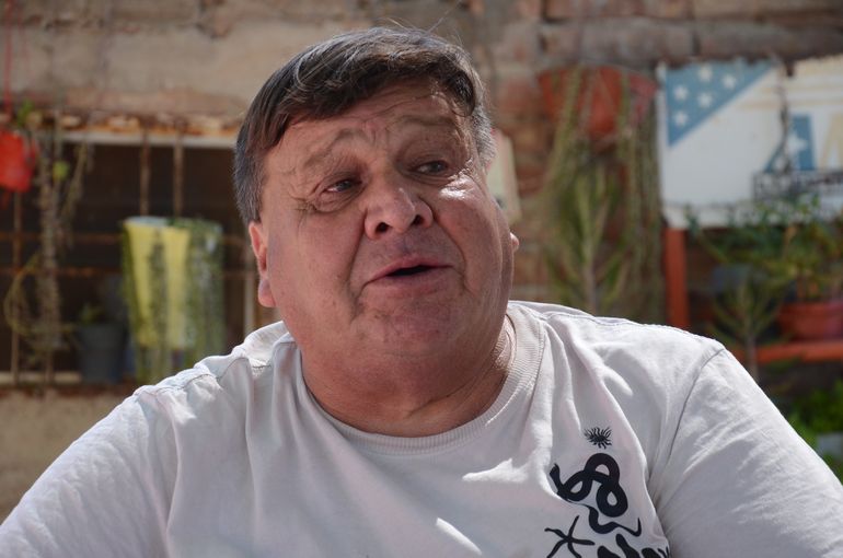Armando contó que vivir cerca del río Limay fue un 