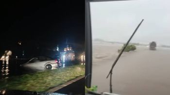 colapso en rutas 8 y 9 por el temporal: donde son los cortes totales y desvios