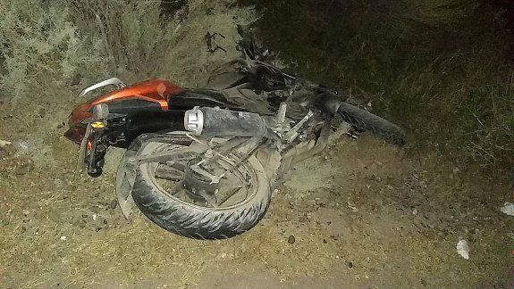 Chocaron contra un caballo y están muy graves