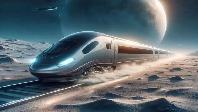 Locura: la NASA quiere instalar un tren en la Luna