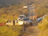 El operativo para rescatar al ahogado en Piedra del Águila