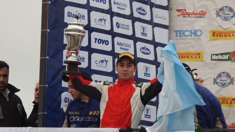 Un podio más para Mendaña en la Fórmula 4 Sudamericana.