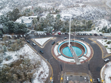 La posibilidad de nieve en Neuquén