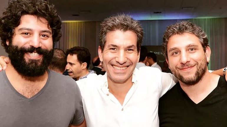 Guillermo Freire, el nuevo novio de Emilia Attias, junto a su hermano Guillermo Freire, el nuevo novio de Emilia Attias, junto a su hermano