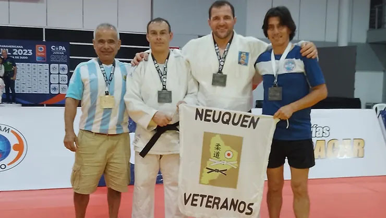 Los veteranos de judo se lucieron en Guayaquil