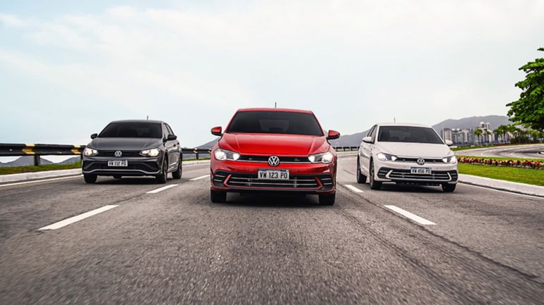 La gama del VW Polo está compuesta por tres versiones en Argentina. La gama del VW Polo está compuesta por tres versiones en Argentina.