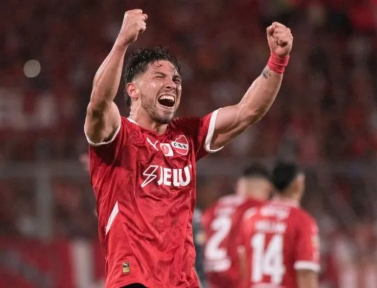 Felipe Loyola figura de Independiente Felipe Loyola figura de Independiente