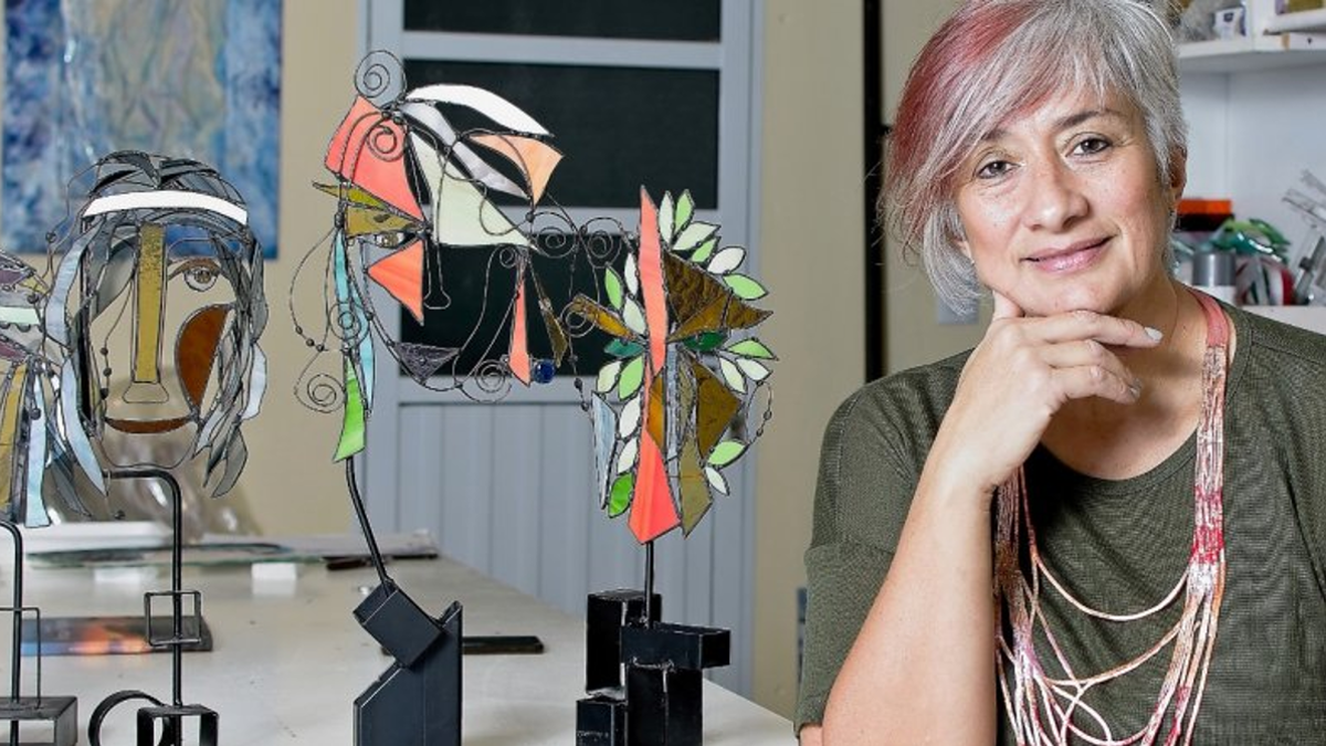 Silvina Russo, la artista que llevó a las mujeres patagónicas a España