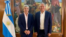 Rolando Figueroa y Luis Caputo se reunieron este martes en Buenos Aires Rolando Figueroa y Luis Caputo se reunieron este martes en Buenos Aires