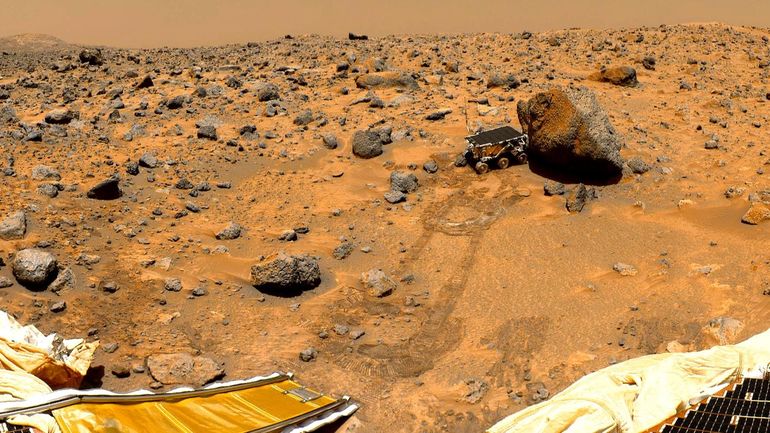 El misterioso vehículo abandonado en Marte desde hace 26 años.
