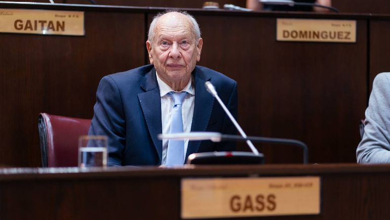 El diputado provincial radica, César Gass. El diputado provincial radica, César Gass.