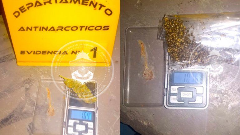 Atraparon a un adolescente con marihuana en plena madrugada