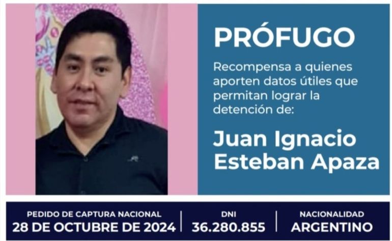Santa Cruz: $5 millones de recompensa para quien dé datos del hombre que  huyó con su hijastra de 15 años