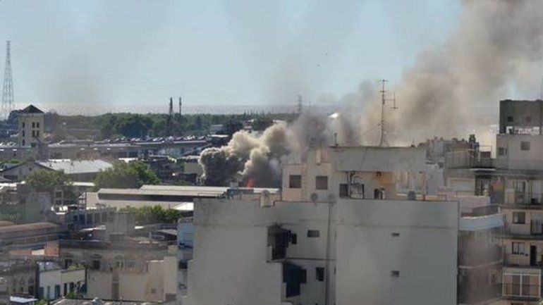 16 heridos por un incendio en un conventillo